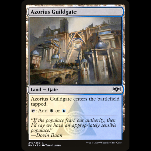 MTG Portal del Gremio Azorio (Azorius Guildgate) Ravnica Allegiance rna#243