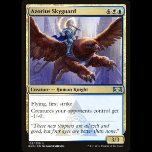 MTG Azorius Skyguard Ravnica Allegiance rna#155