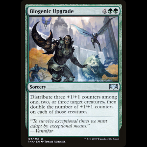 MTG Mejora biogénica (Biogenic Upgrade) Ravnica Allegiance rna#123