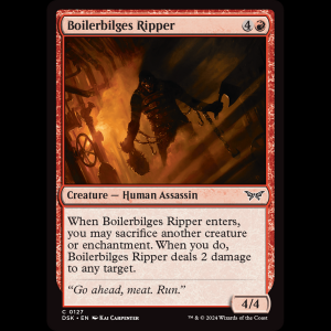 MTG Boilerbilges Ripper Duskmourn: House of Horror dsk#127