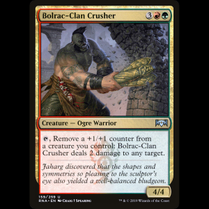 MTG Bolrac-Clan Crusher Ravnica Allegiance rna#159