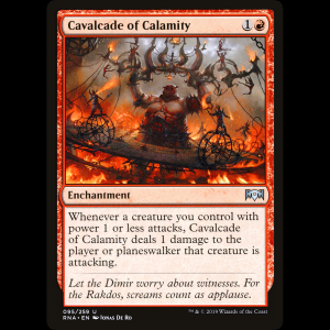 MTG Desfile de la calamidad (Cavalcade of Calamity) Ravnica Allegiance rna#95