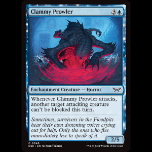 MTG Clammy Prowler Duskmourn: House of Horror dsk#45