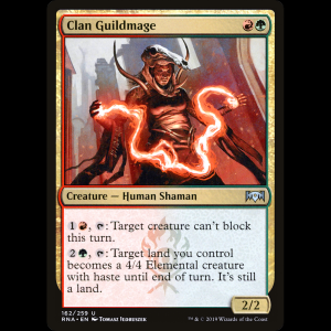 MTG Maga del gremio del Clan (Clan Guildmage) Ravnica Allegiance rna#162