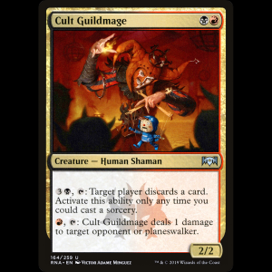 MTG Mago del gremio del Culto (Cult Guildmage) Ravnica Allegiance rna#164