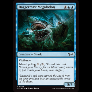 MTG Daggermaw Megalodon Duskmourn: House of Horror dsk#48