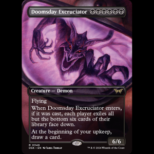 MTG Doomsday Excruciator Duskmourn: House of Horror dsk#346