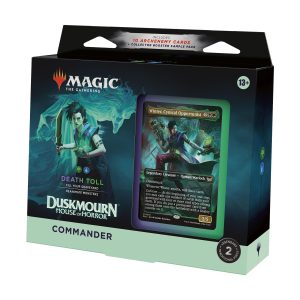 MTG Duskmourn Death Toll Deck Commander