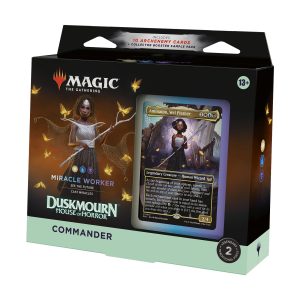 MTG Duskmourn Miracle Worker Deck Commander