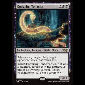 MTG Enduring Tenacity Duskmourn: House of Horror dsk#95