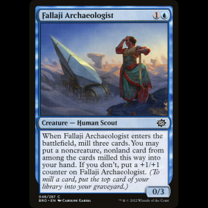 MTG Fallaji Archaeologist The Brothers' War bro#48