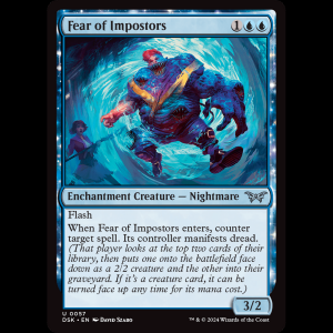 MTG Fear of Impostors Duskmourn: House of Horror dsk#57