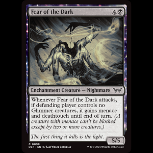 MTG Fear of the Dark Duskmourn: House of Horror dsk#98