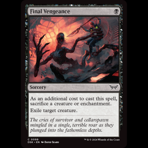 MTG Final Vengeance Duskmourn: House of Horror dsk#99