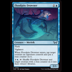 MTG Floodpits Drowner Duskmourn: House of Horror dsk#59