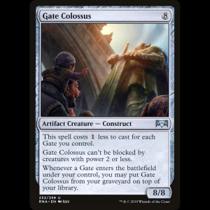 MTG Coloso del portal (Gate Colossus) Ravnica Allegiance rna#232