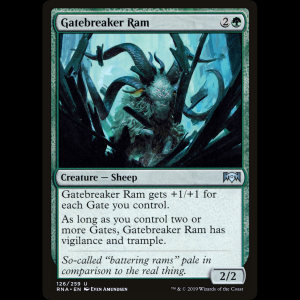 MTG Gatebreaker Ram Ravnica Allegiance rna#126