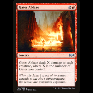 MTG Gates Ablaze Ravnica Allegiance rna#102