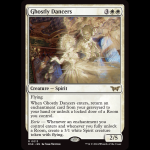 MTG Ghostly Dancers Duskmourn: House of Horror dsk#13