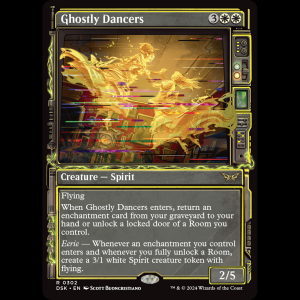 MTG Ghostly Dancers Duskmourn: House of Horror dsk#302