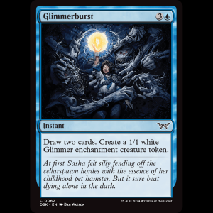 MTG Glimmerburst Duskmourn: House of Horror dsk#62