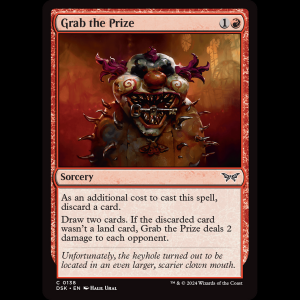 MTG Grab the Prize Duskmourn: House of Horror dsk#138