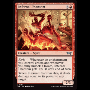 MTG Infernal Phantom Duskmourn: House of Horror dsk#141