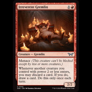 MTG Irreverent Gremlin Duskmourn: House of Horror dsk#142