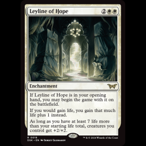 MTG Leyline of Hope Duskmourn: House of Horror dsk#18