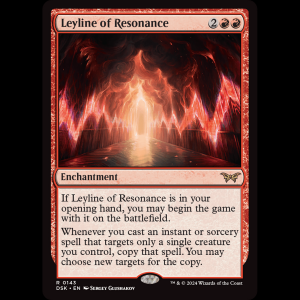 MTG Leyline of Resonance Duskmourn: House of Horror dsk#143