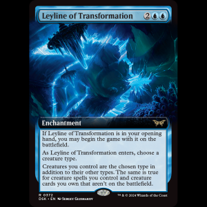 MTG Leyline of Transformation Duskmourn: House of Horror dsk#372