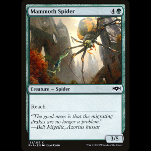 MTG Mammoth Spider Ravnica Allegiance rna#132