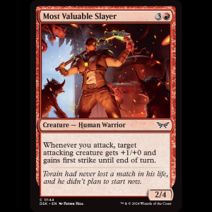 MTG Most Valuable Slayer Duskmourn: House of Horror dsk#144