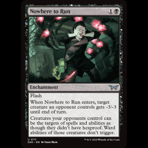 MTG Nowhere to Run Duskmourn: House of Horror dsk#111