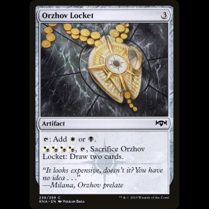 MTG Orzhov Locket Ravnica Allegiance rna#236