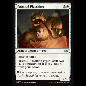 MTG Patched Plaything Duskmourn: House of Horror dsk#24