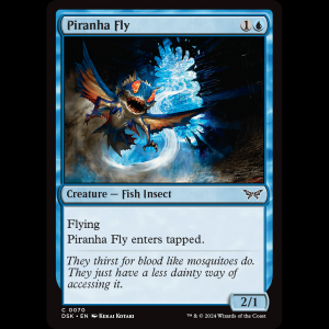 MTG Piranha Fly Duskmourn: House of Horror dsk#70