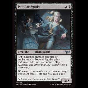 MTG Popular Egotist Duskmourn: House of Horror dsk#114