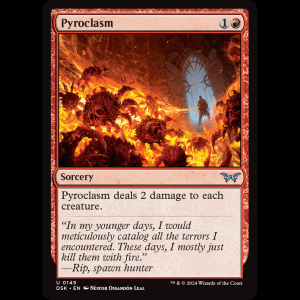 MTG Pyroclasm Duskmourn: House of Horror dsk#149