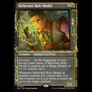 MTG Reluctant Role Model Duskmourn: House of Horror dsk#303