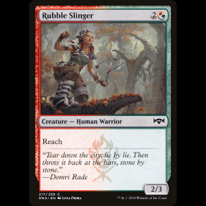 MTG Rubble Slinger Ravnica Allegiance rna#217