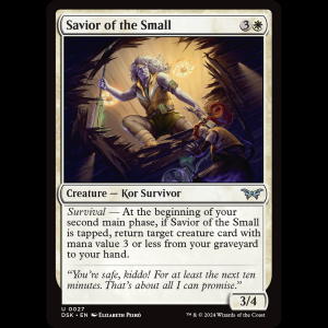 MTG Savior of the Small Duskmourn: House of Horror dsk#27