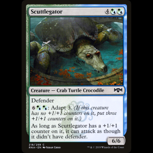 MTG Crustaceodrilo (Scuttlegator) Ravnica Allegiance rna#218