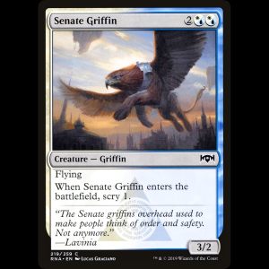 MTG Grifo del Senado (Senate Griffin) Ravnica Allegiance rna#219