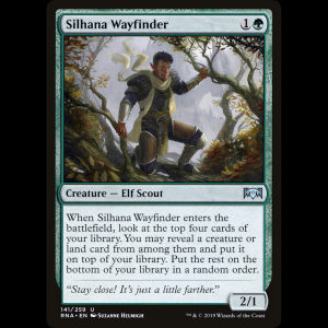 MTG Silhana Wayfinder Ravnica Allegiance rna#141