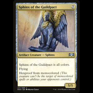 MTG Sphinx of the Guildpact Ravnica Allegiance rna#241