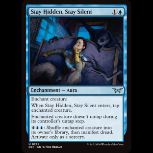 MTG Stay Hidden, Stay Silent Duskmourn: House of Horror dsk#291