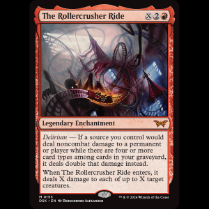 MTG The Rollercrusher Ride Duskmourn: House of Horror dsk#155