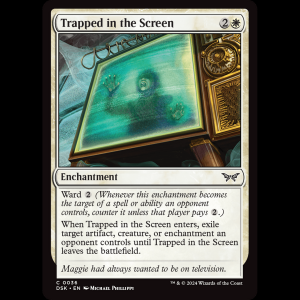 MTG Trapped in the Screen Duskmourn: House of Horror dsk#36