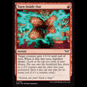 MTG Turn Inside Out Duskmourn: House of Horror dsk#160